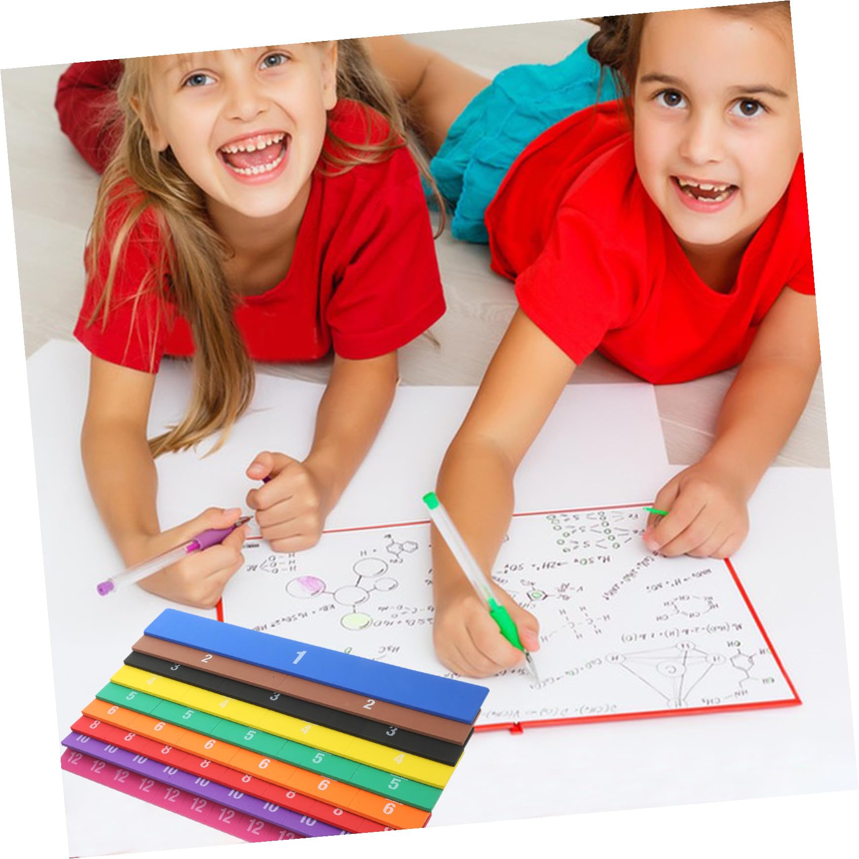 Tuile de Fraction Magnétique Eva, 1 Set, pour Élèves, Apprentissage