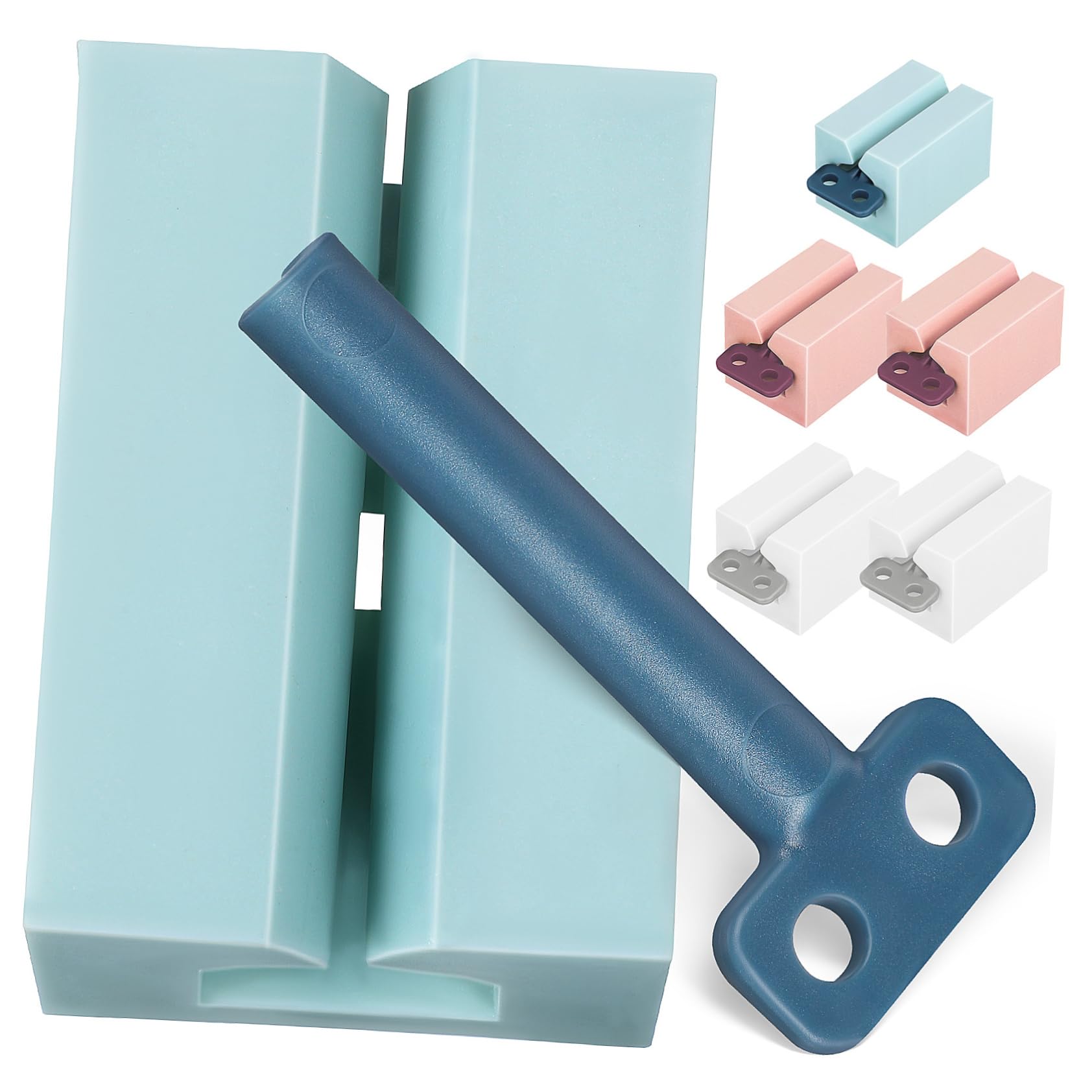 WOFASHPURET 6 Pcs Rolling Tube Squeezer Automatic Toothpaste Dispenser Boys and Girls Friendly Save Toothpaste Creams Pp Plastic