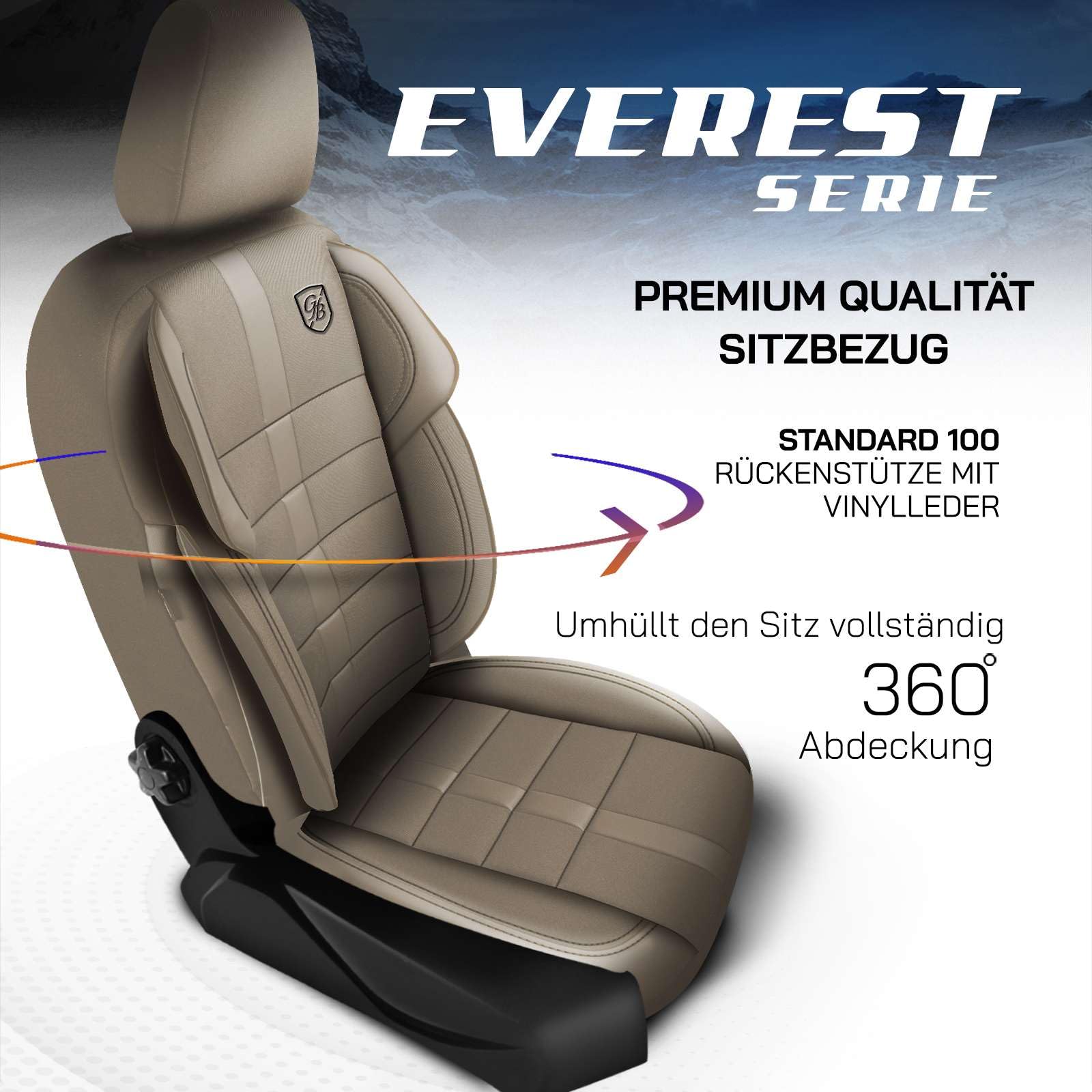 Uniwersalne pokrowce na siedzenia samochodowe – akcesoria samochodowe premium do wnętrza samochodów osobowych i SUV – żakardowe pokrowce na siedzenia samochodowe, kompatybilne z