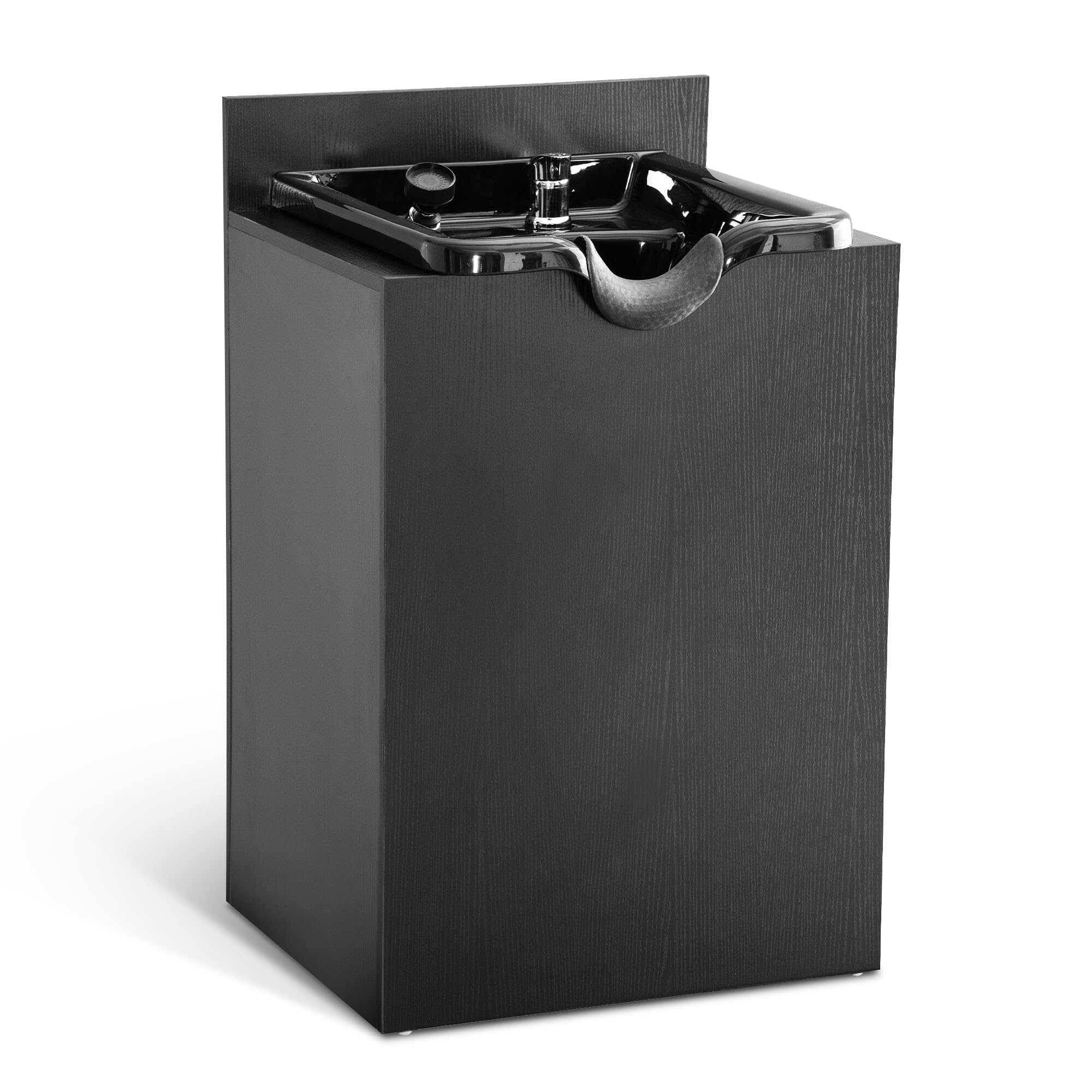 BarberPub - Lavabo profesional con lavacabezas invertido, sistema de lavado invertido sin silla, lugar de lavado para peluqueros, equipamiento de salón 7134