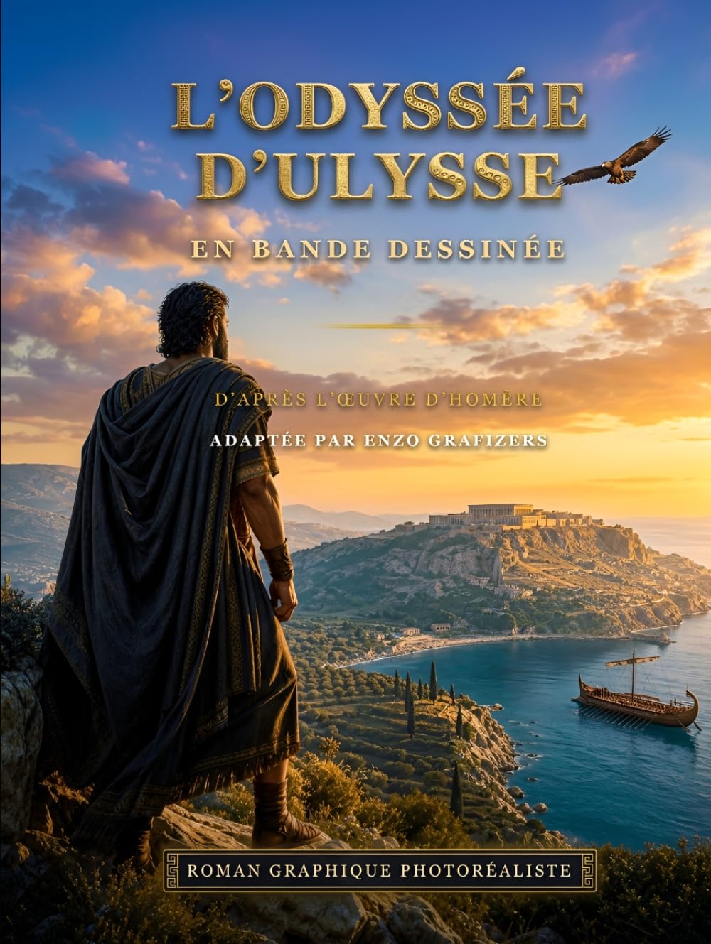 L'Odyssée d'Ulysse: En bande dessinée - Roman graphique photoréaliste
