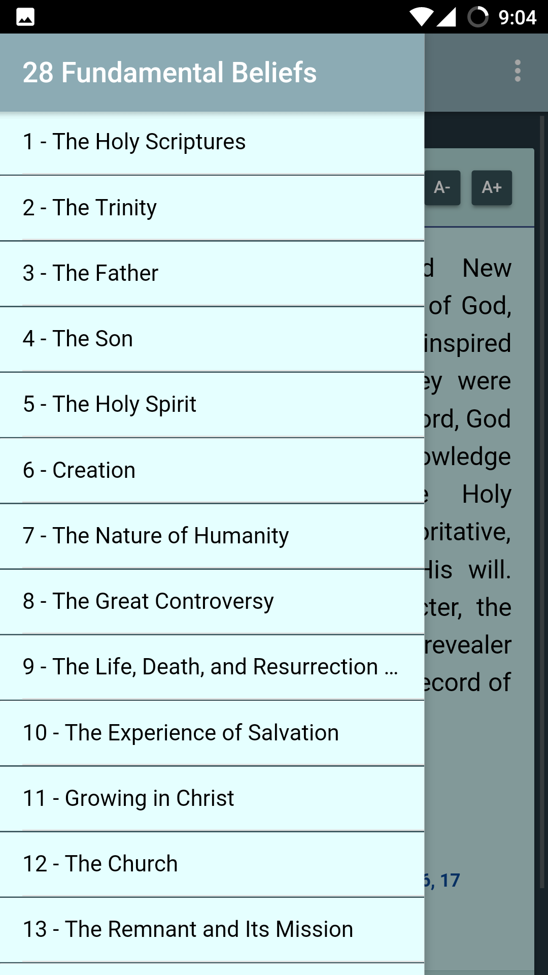 28 fundamental beliefs for Android 28 fundamental beliefs for Android