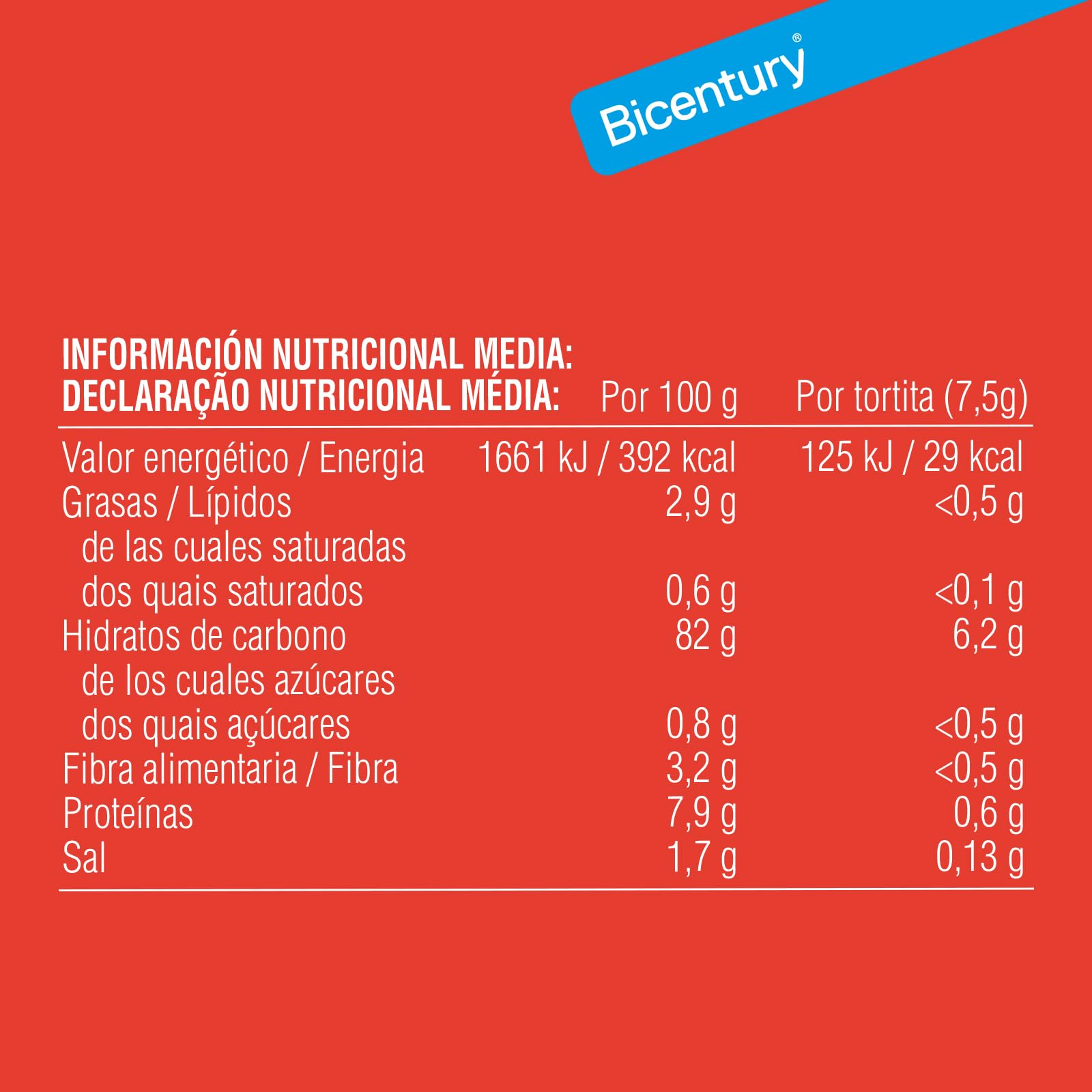 Bicentury Tortitas De Arroz Integral 130 g