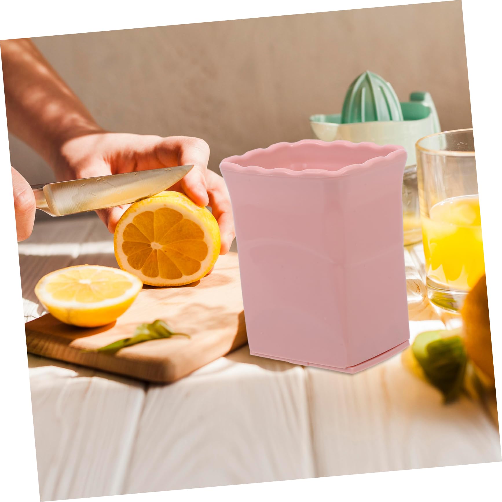 GLEAVI Multi-functional Fruit Slicer Portable Stainless Steel Cutter for and Slicing Ergonomic Design Kitchen Gadget for Prep and Fun Dishes