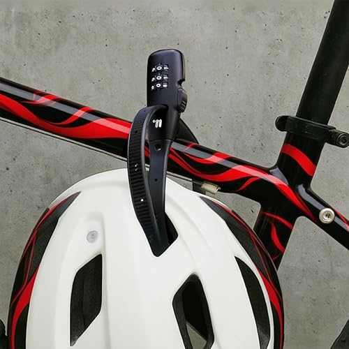 Miniatura 5 de Cerradura de amarre con cremallera, bloqueo de cable ajustable con núcleo de acero inoxidable, bloqueo de cable multiusos para cerradura de