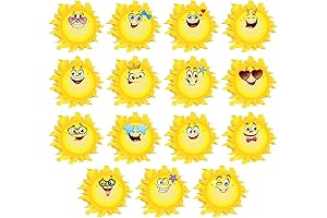 Zonon Sun Cutouts Classroom Bulletin Board Decoration