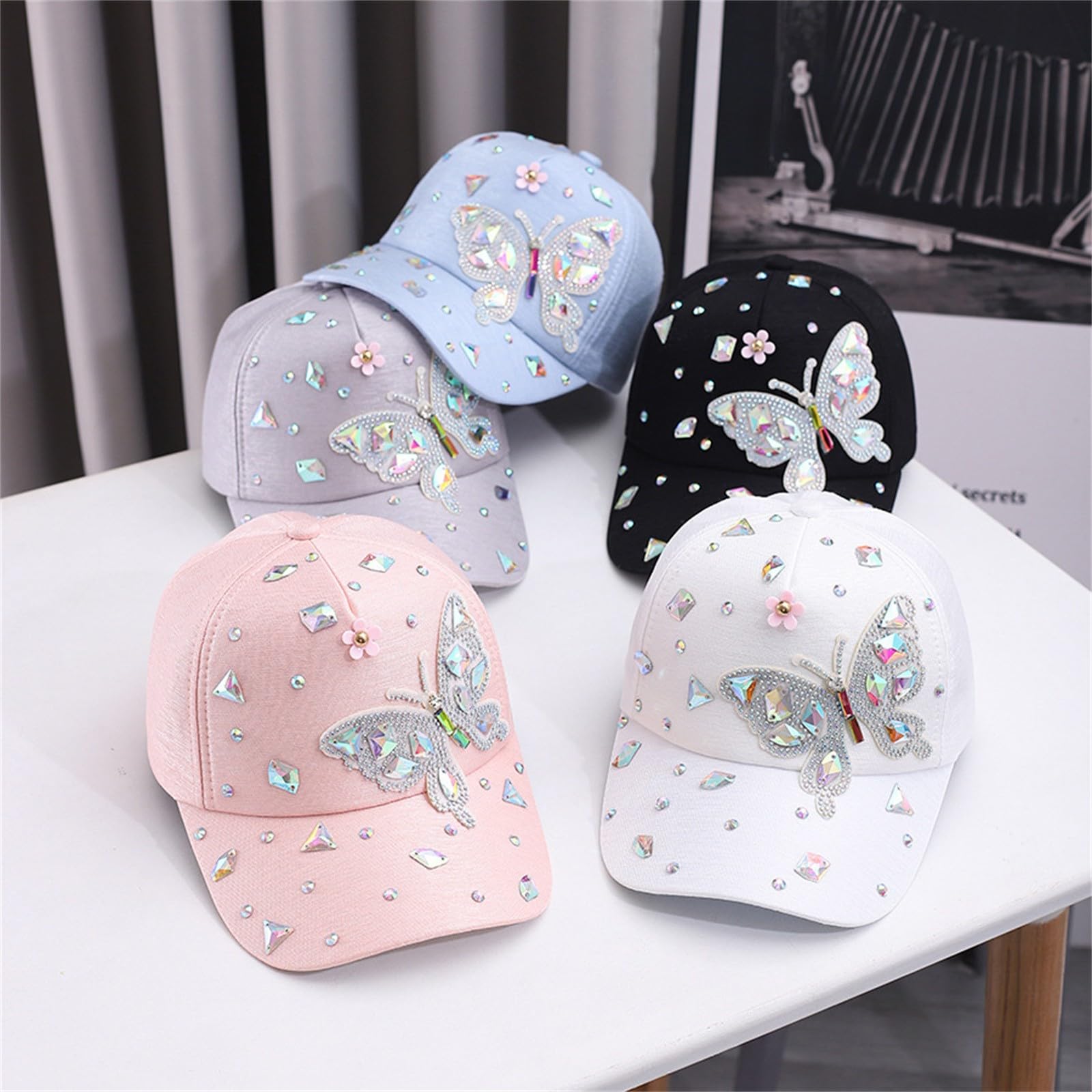 Generisch Basecap Herren Damen Unisex Schirmmütze Sommer Waschbar Sonnencap Schildkappe Sport Baseball Cap Tennis Kappe Retro Baseballkappe Sonnenschutz Sonnenmütze Sonnenkappe Cap für Frauen