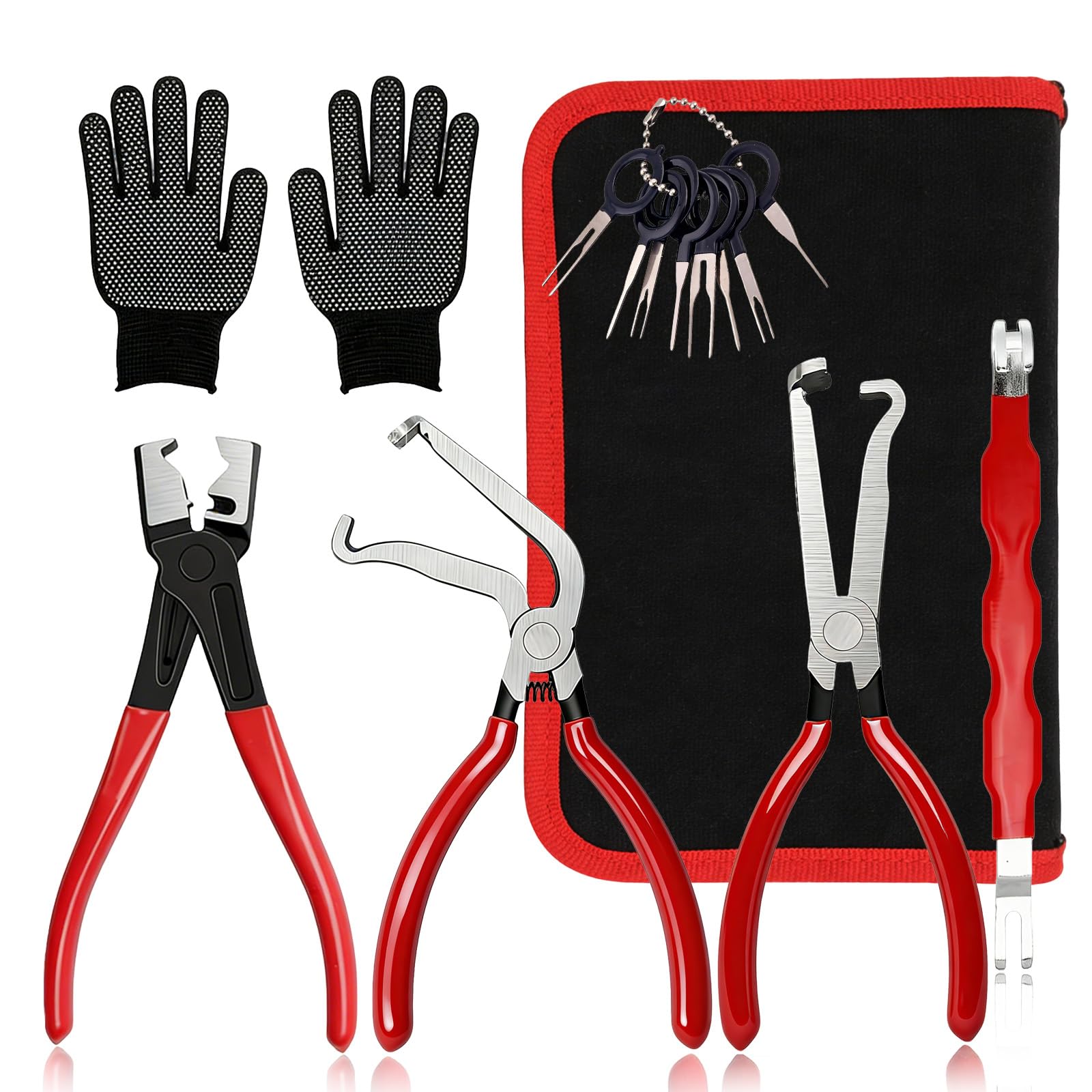 Electrical Disconnect Pliers - Automotive Terminal Connector Removal Tool Kit Wire Connector Separator Pliers for Car Truck Wiring
