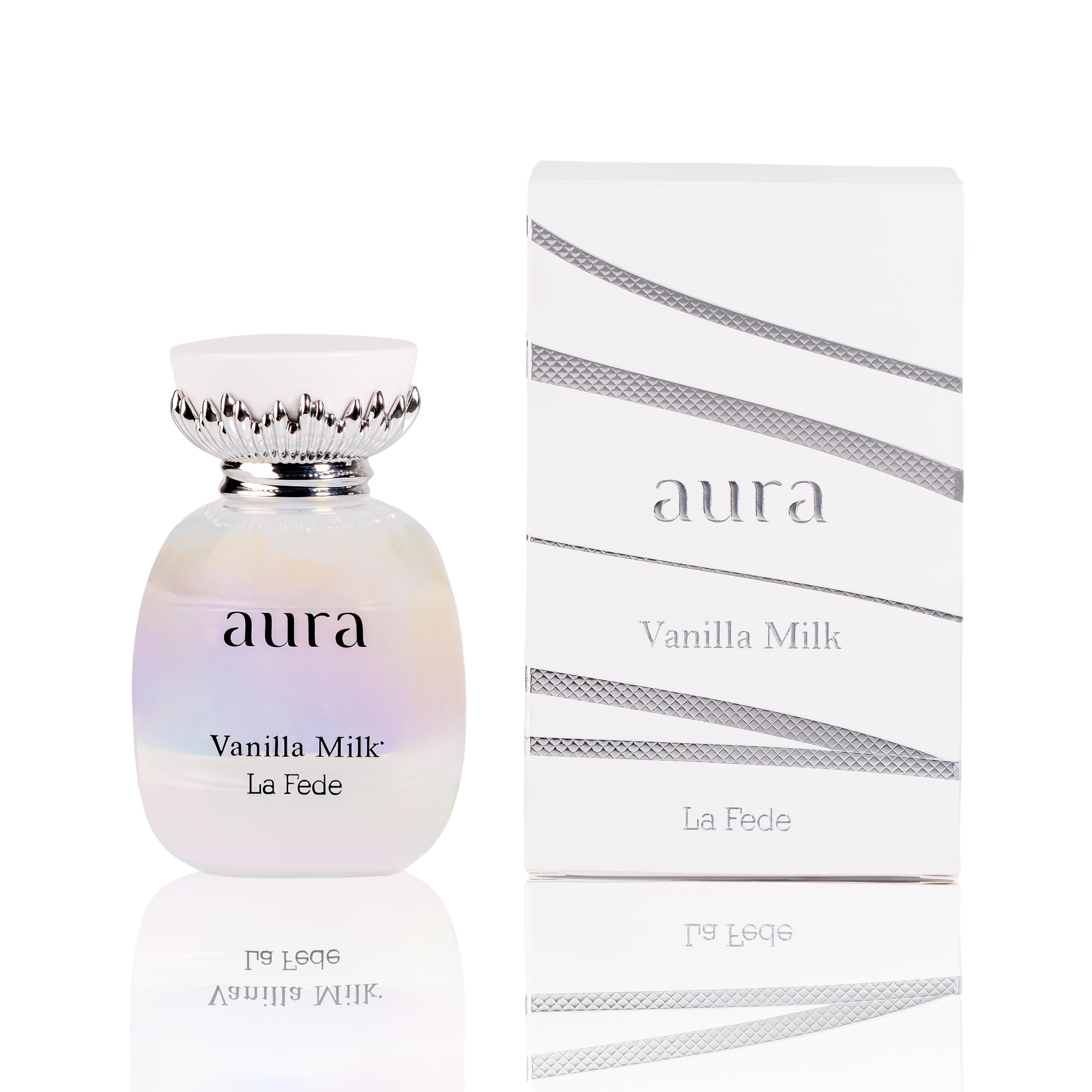 Amazon.com : Khadlaj La Fede Aura Vanilla Milk 3.4 Ounce / 100 ml