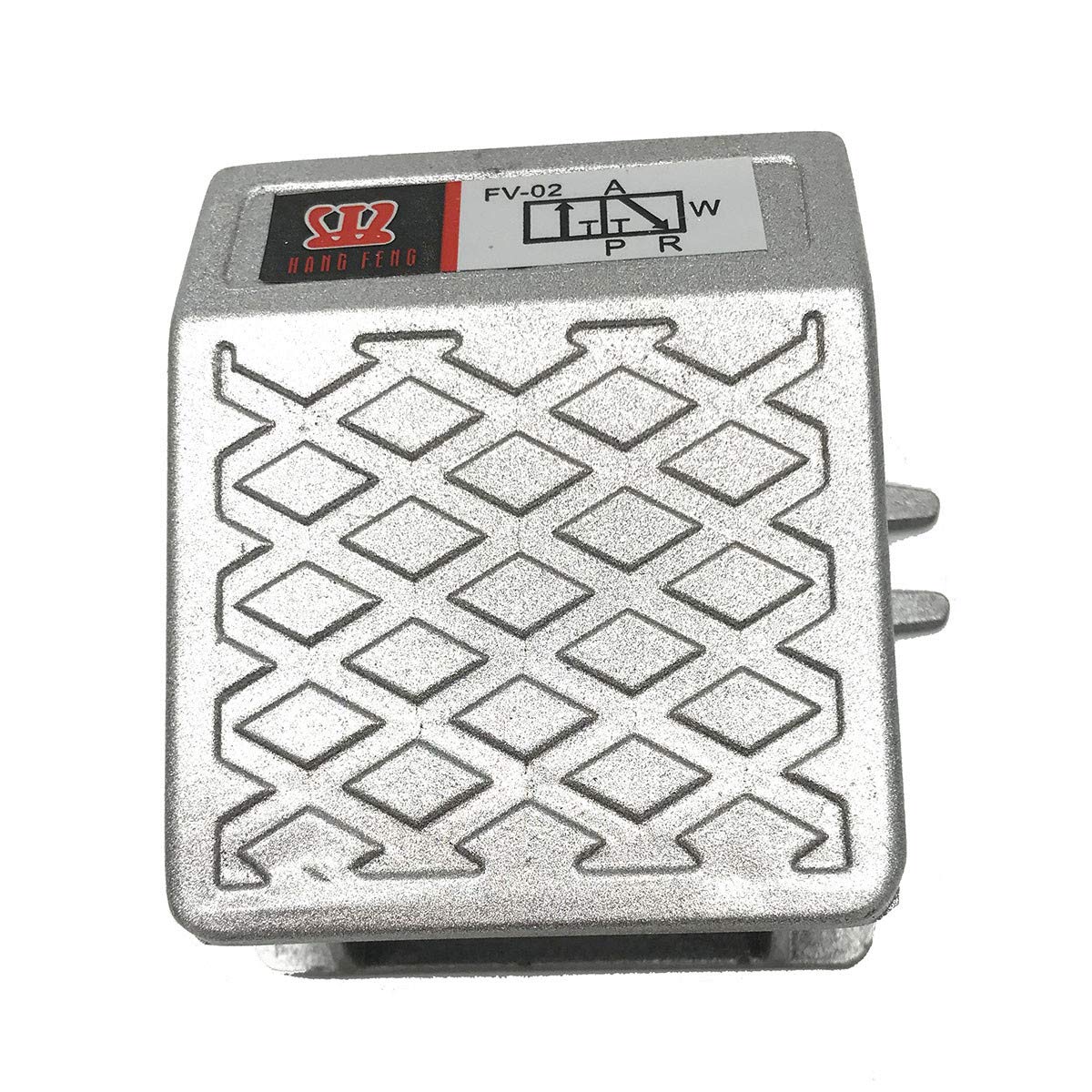 XMHF Pneumatic Foot Pedal Valve 2 Way 2 Position Air Pedal Valve Foot Control Switch 1Pcs