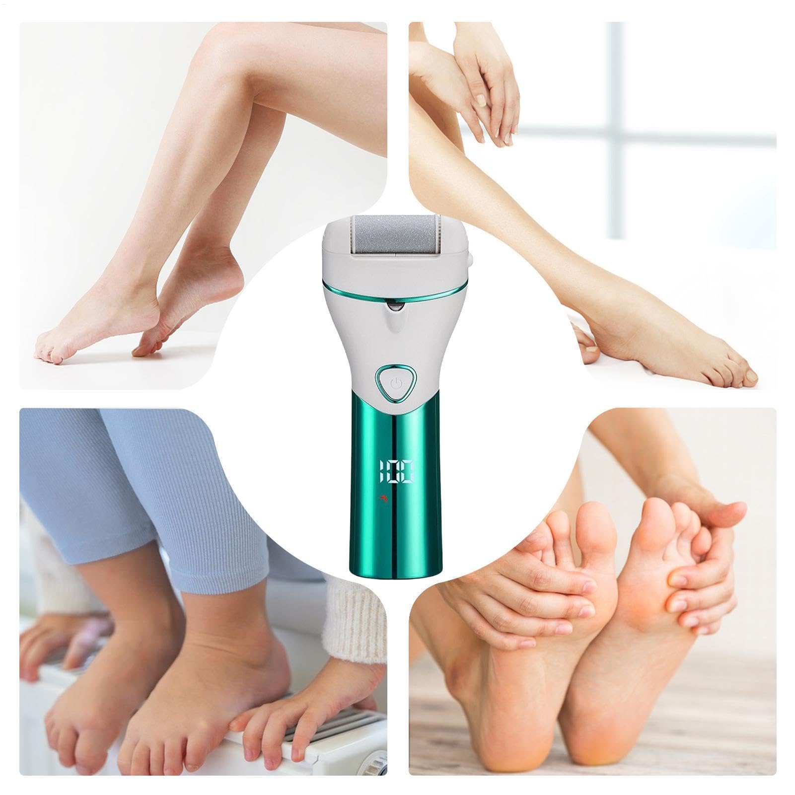 Eliminacalli Per I Piedi Strumento Rimuovi Callosità Per Piedi, Kit Cura | Strumenti Pedicure Kit completo trattamento piedi adatto a pelle dura e morta, screpolata, secca, , per donne e