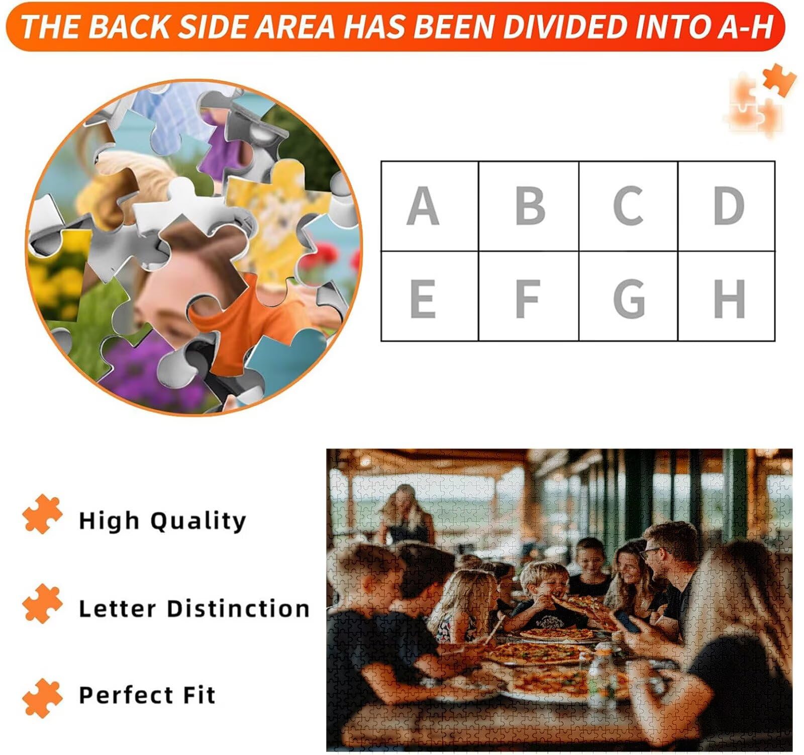 Niestandardowe puzzle ze zdjęciem - 35/80/120/300/500/1000-5000 elementów W