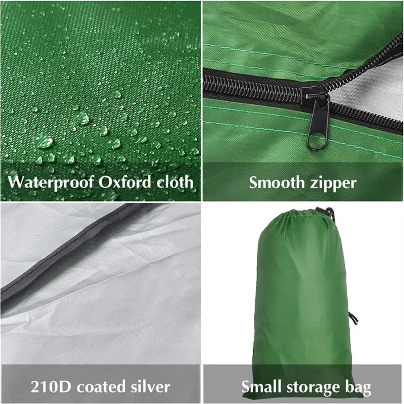 Cuscini for tende da giardino impermeabili for mobili Custodia grande for custodia for cuscino extra Borsa for albero di Natale Per Cuscini(122X39X55 cm)