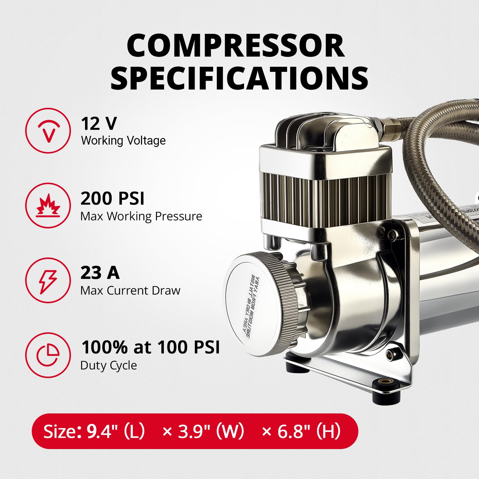 EVIL ENERGY 1.5 Gallon Air Compressor Kit -5 EVIL ENERGY 1.5 Gallon Air Compressor Kit -5