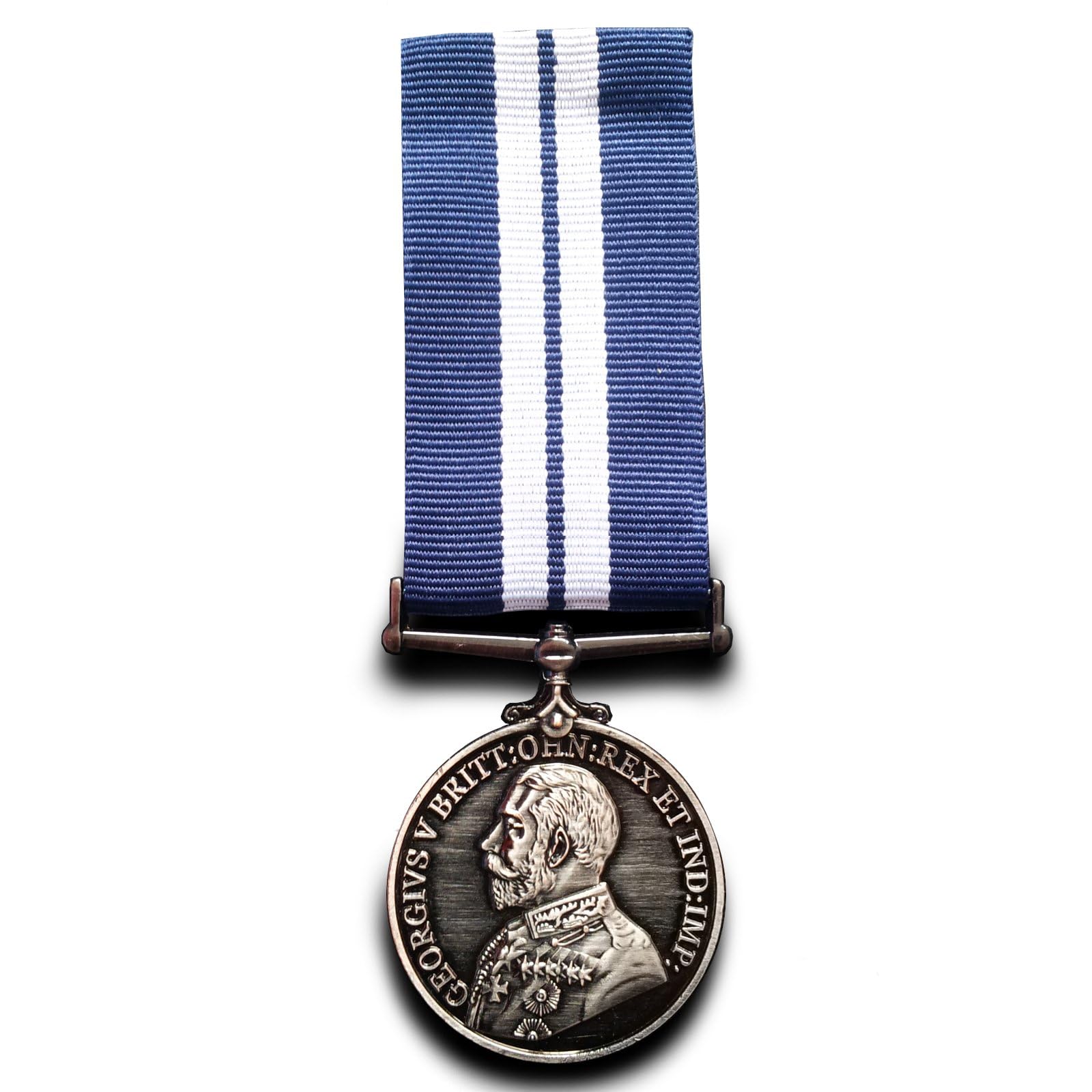FREECROWS British DSM Medal Replica – King George V Distinguished Service Medal – UK Military Reproduction Collectible
