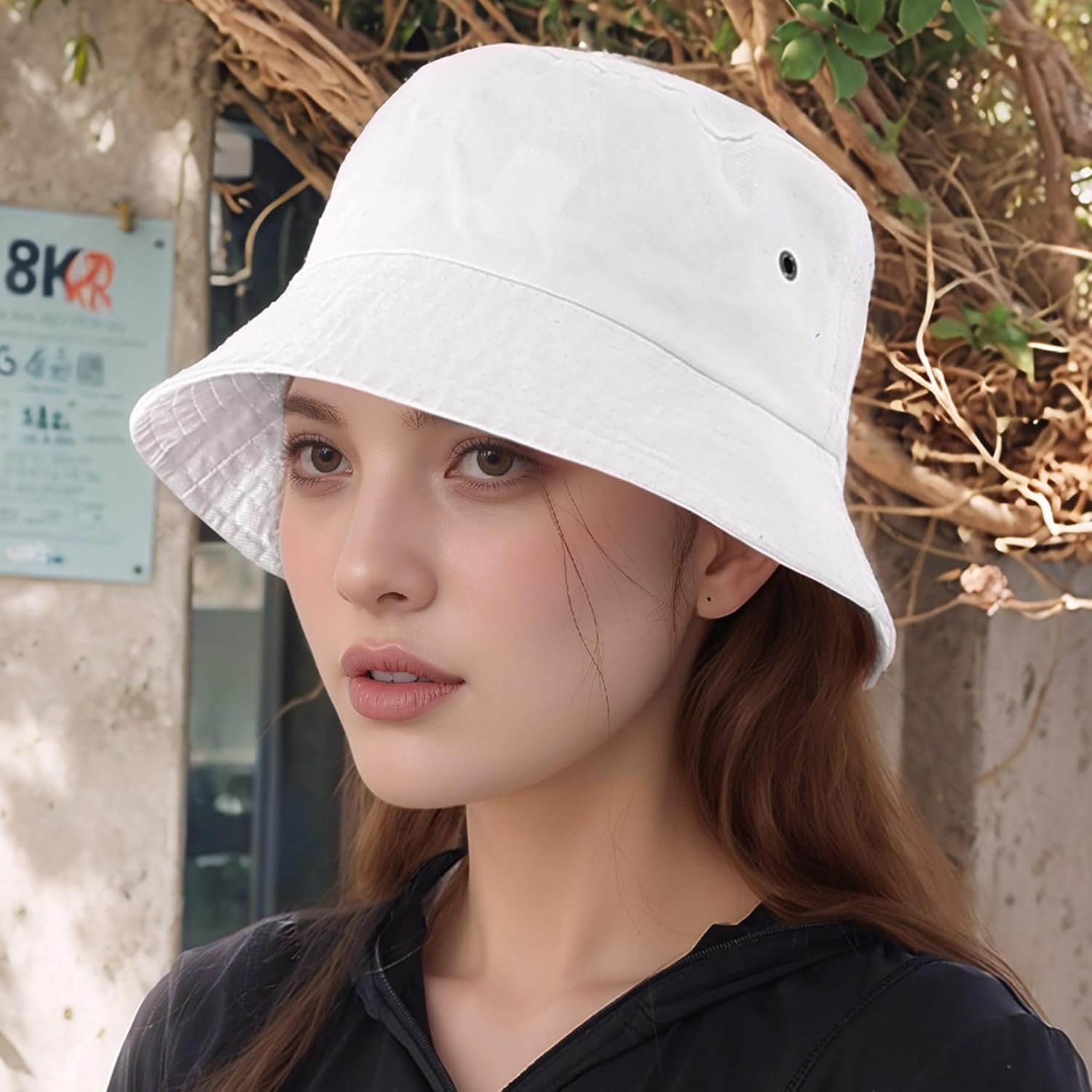 Everyday Bucket Hat – Unisex Lightweight Trendy Cotton Hot Summer Fun Outdoor Vacation Boonie for Men and Women Denim - Image 5