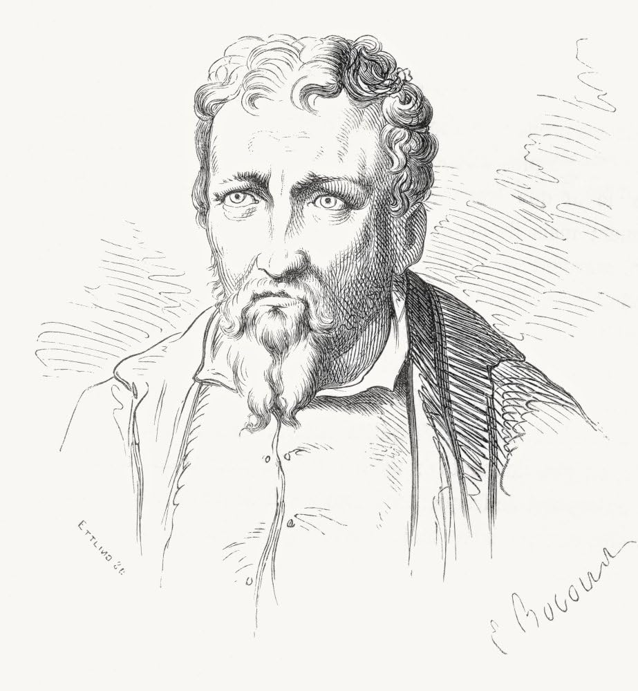 PosterazziJacopo Carucci 1494 Poster Print, (26 x 28)