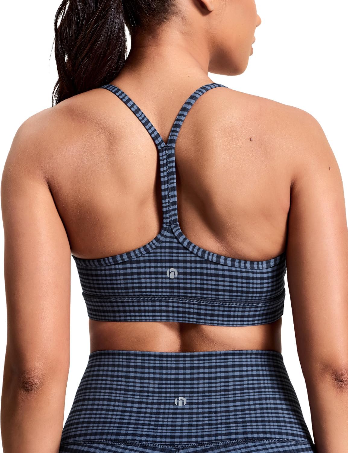 HeyNuts to Freest Womens Y Back Sports Bra, Spaghetti Strap Racerback Low Impact Workout Yoga Tops Padded A-C Cups *Updated