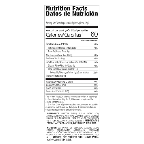 Miniatura 2 de Caramelos duros Starlight con sabor a fruta, 3 libras, discos con sabor a manzana, fresa, limón y naranja, Old School Classic Starlights - Surtido