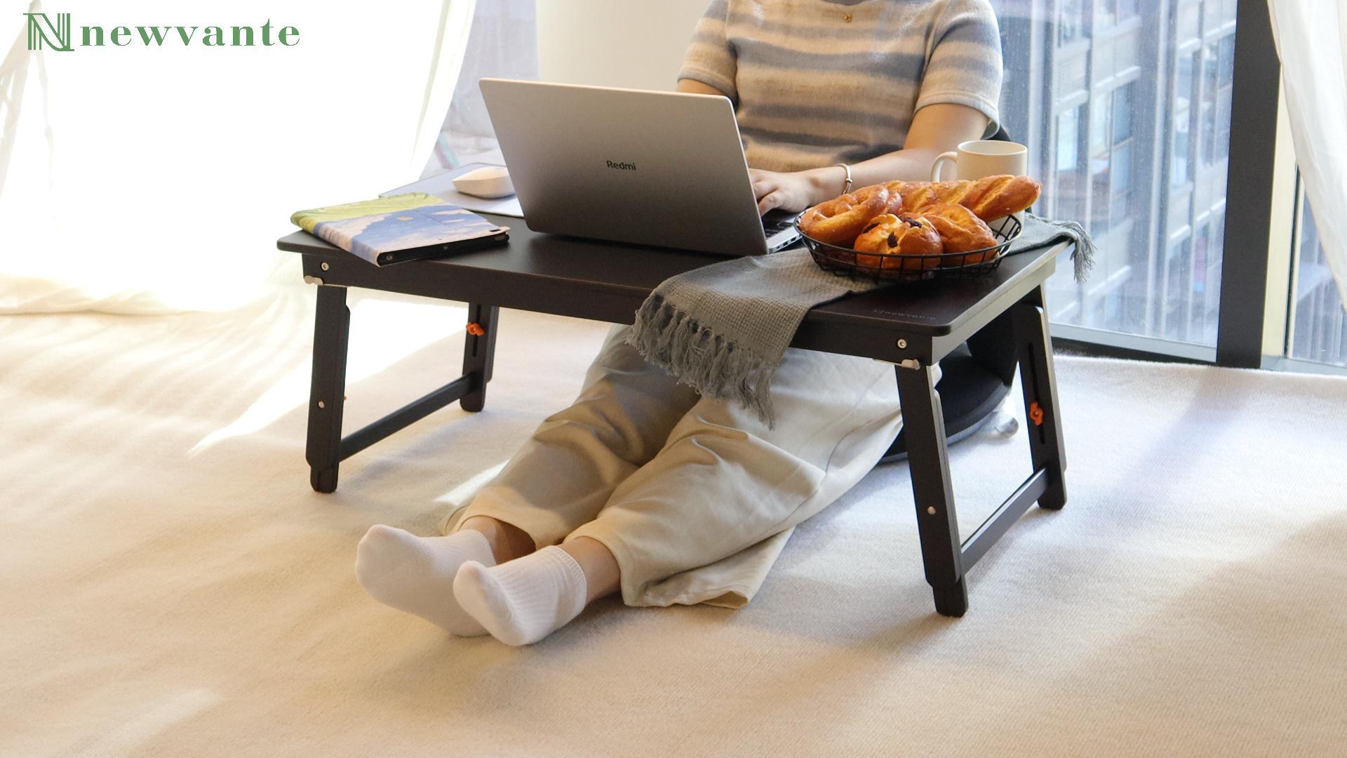 Amazon.com: Nnewvante Large Size Floor Desk, Folding Low Coffee