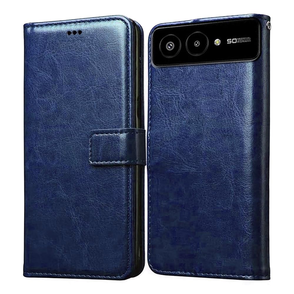 Lava Blaze AMOLED 2 5G Flip Cover - Leather & Stand -9