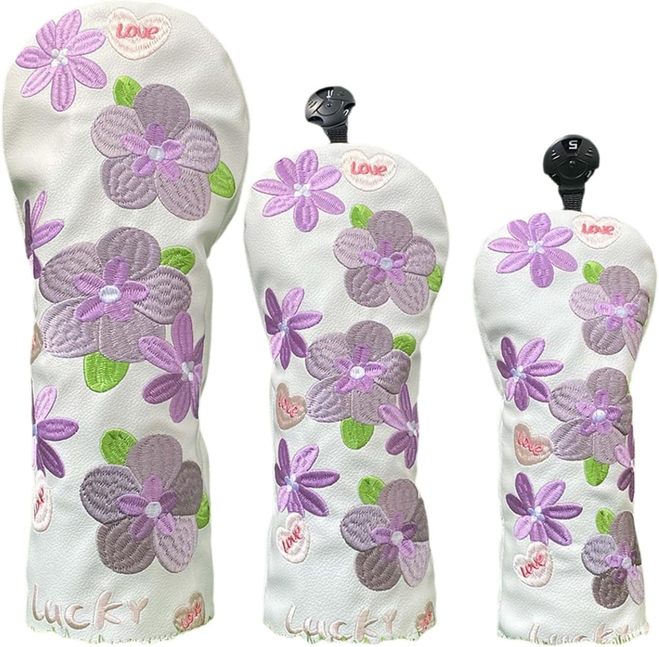 Shinsto Nature Inspired Golf Club Cover Decorative Driver Sleeve Universal Golf Equipment Protector