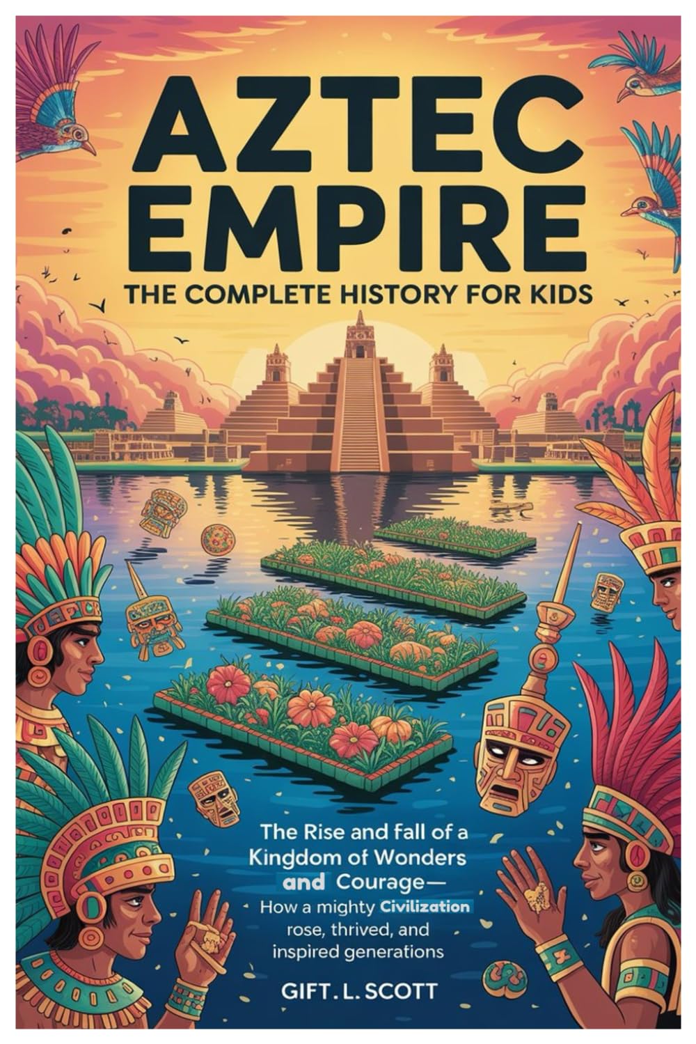 Aztec Empire: The Complete History for kids: The Rise and fall of a Kingdom of Wonders and Courage—How a Mighty Civilization Rose, Thrived, and ... (Kids Fun, History and Educational books)