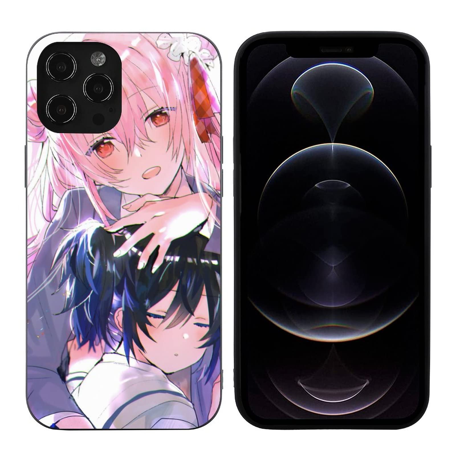 Amazon.co.jp: iPhone 12 用ケース 萌え アニメ柄 ハッピーシュガー