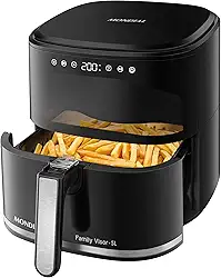 Fritadeira Sem Óleo Air Fryer Digital 5L, Mondial, Preto, 2000W, 110V - AF-50-DV