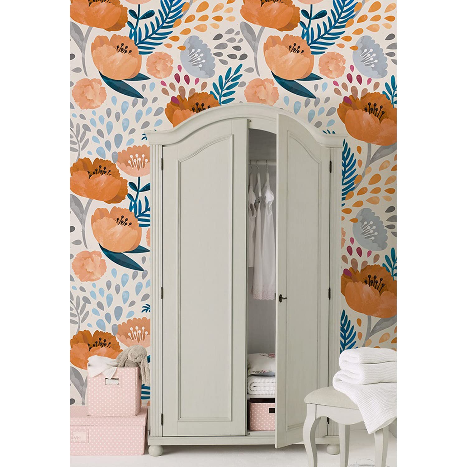 Papier peint intissé Coloray 290x290cm grand format salon chambre