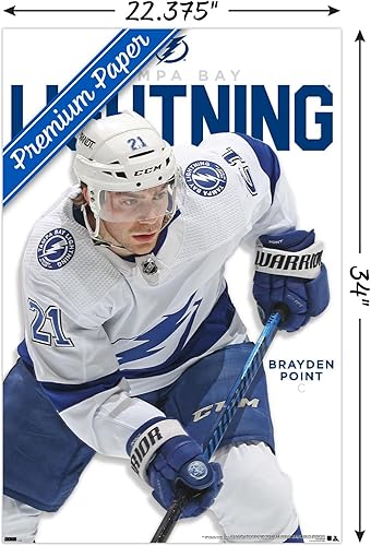 Miniatura 3 de Trends International NHL Tampa Bay Lightning - Póster de pared de la serie 23 de Brayden Point