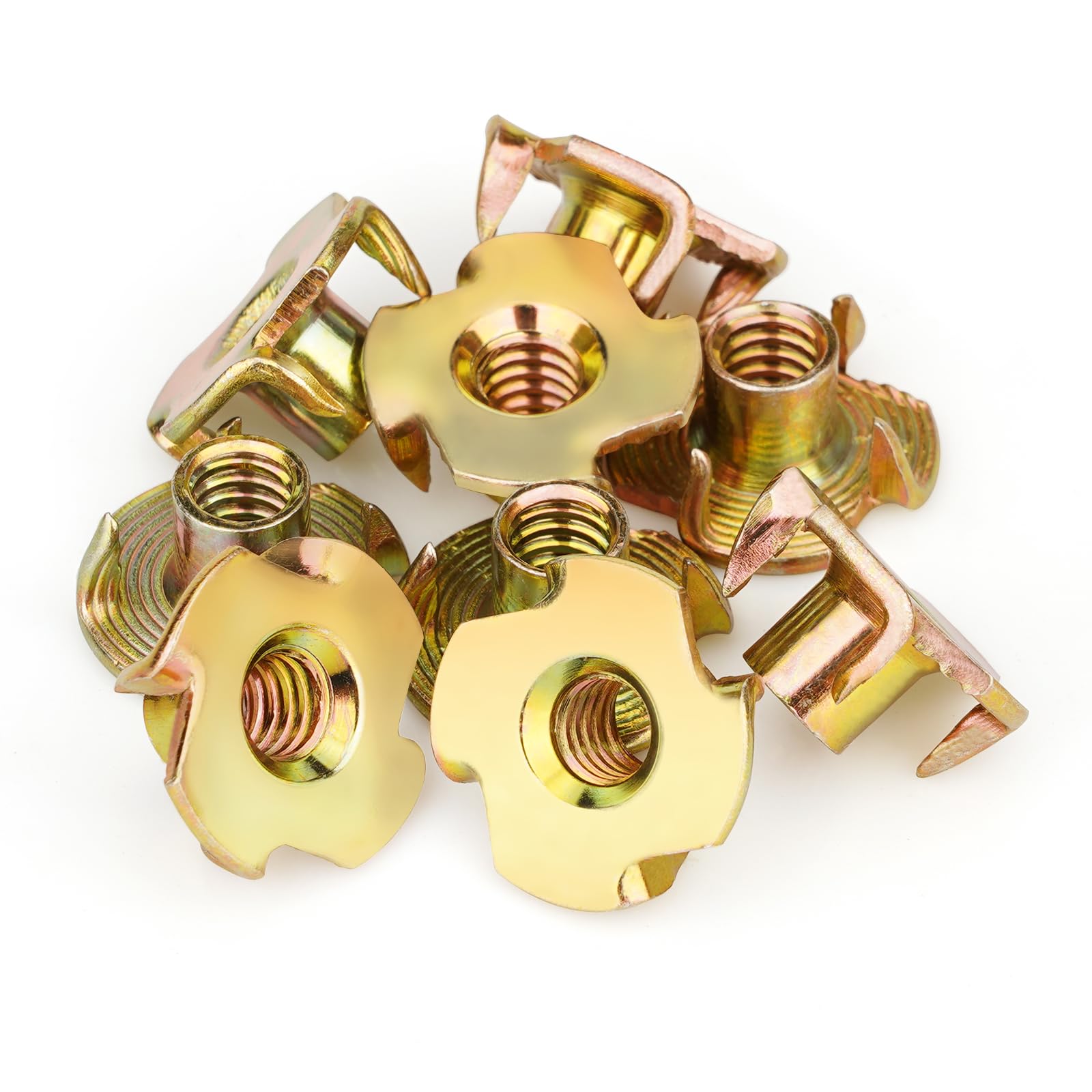 Zinc-Plated T-Nuts - 100 Pack -6