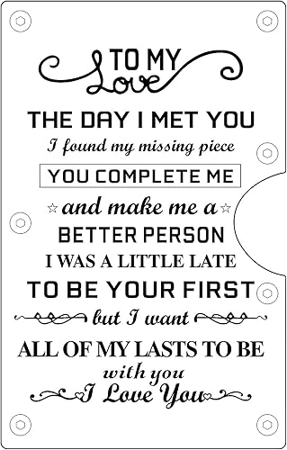 Miniatura 2 de Billeteras de metal personalizadas, regalos para papá, hijo, padrinos de boda, regalo de padrino de boda, cartera grabada con clip para dinero,