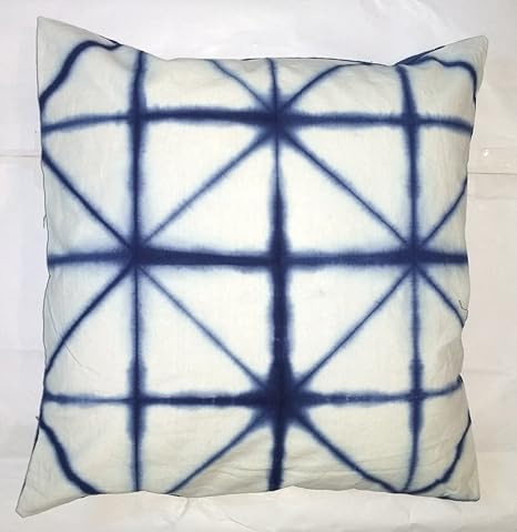 indigo dyed pillows