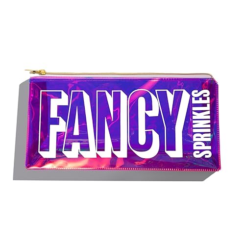 Miniatura 8 de Fancy Sprinkles Chromatica Fancy Sugar Pearlescent - Cristales de azúcar color rosa intenso, azul, morado, blanco y verde azulado, moteados con mini