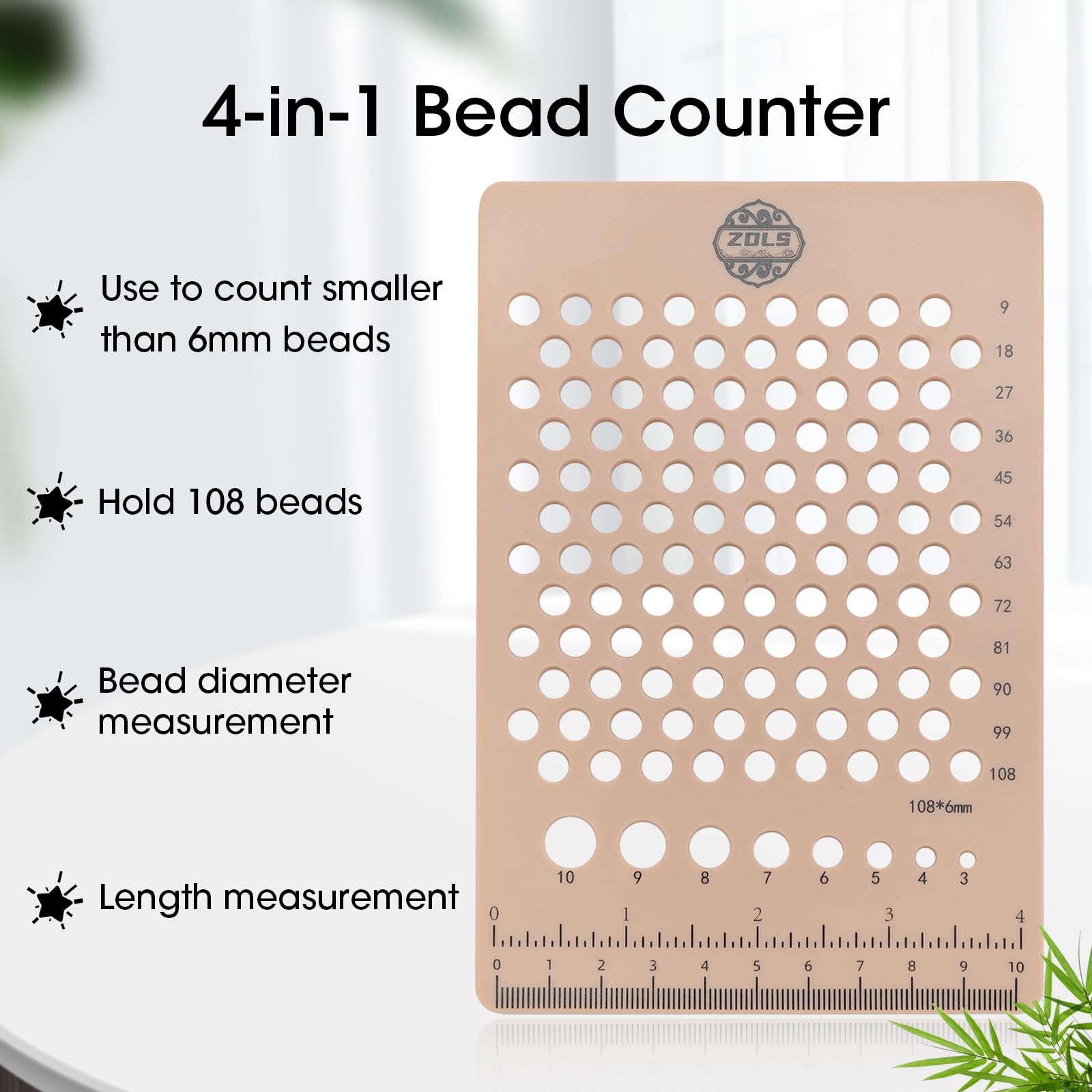 Genikeer Planche De Perles De Bracelet, Plateau De Perles En Bois Tableau De Mesure Pour La Fabrication De Bracelets De Perles Plateau De Conception De Collier Et De Bracelet En Bois Pour D Butants