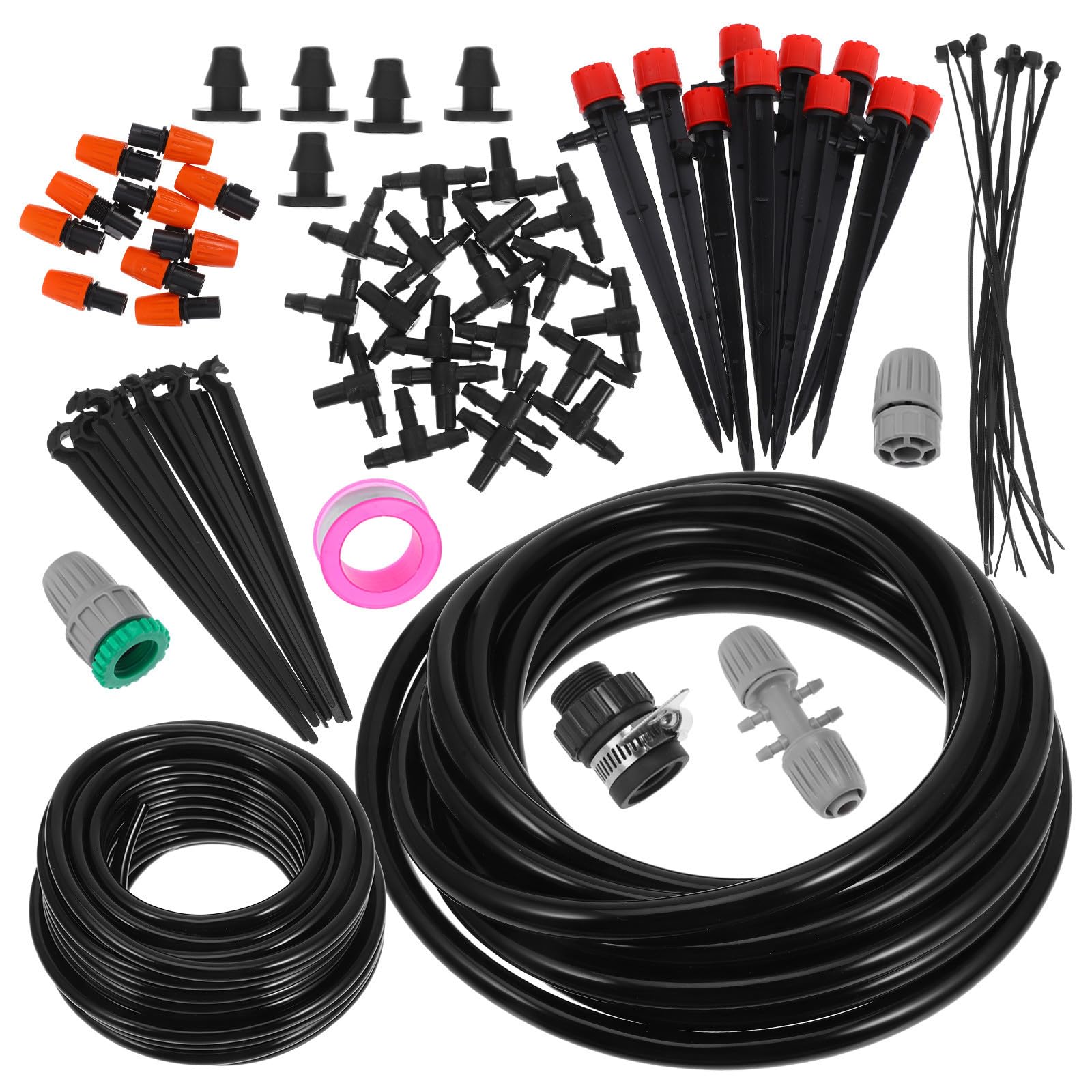 Kit de Riego por Goteo para Jardín Goteros y Rociadores