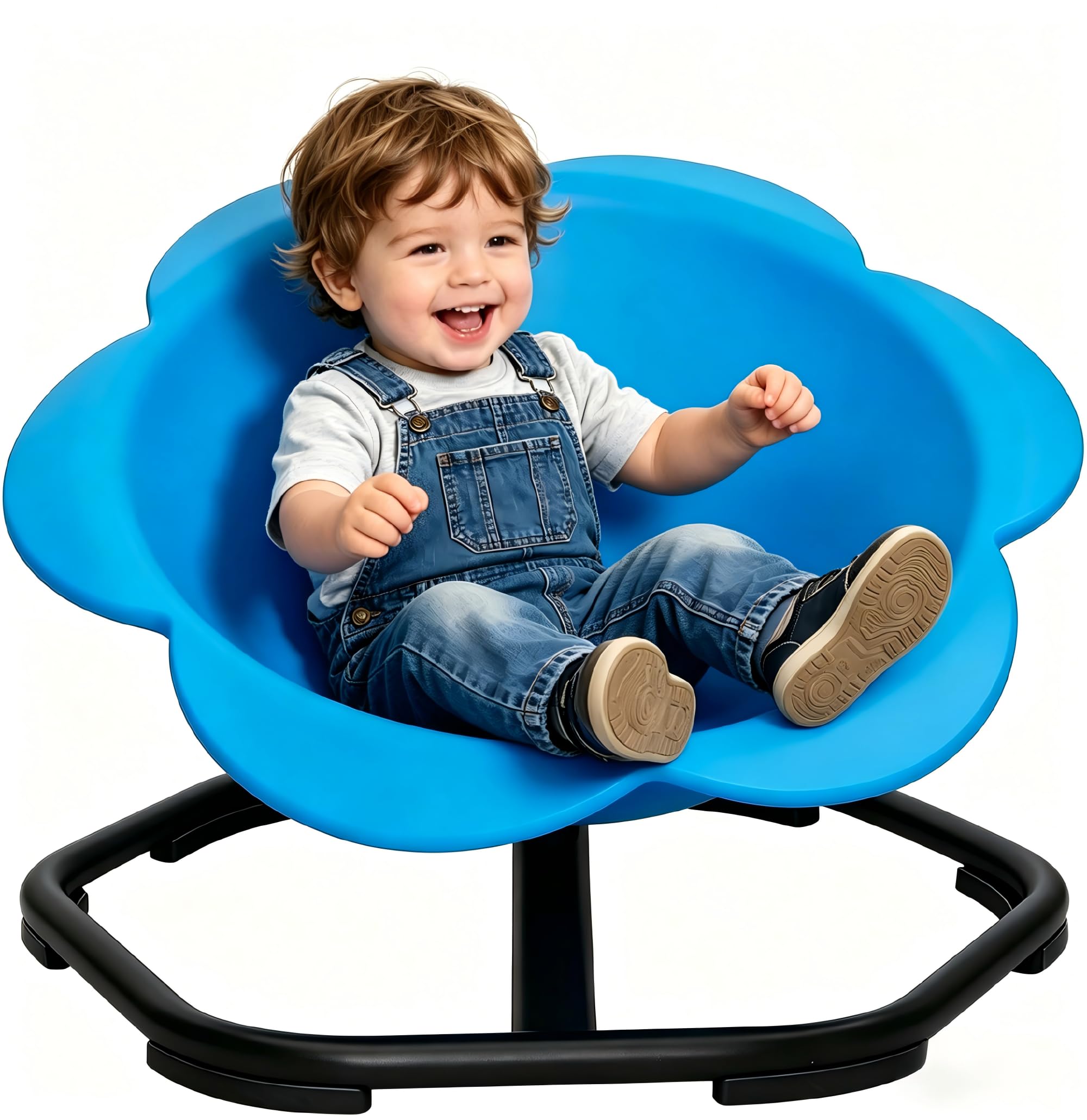Kids Sensory Spinning Chair, Sensory Chair for Autism, Autism Sensory Equipment, Sit and Spin ADHD Chair Balance Toys, 360ยฐ Swivel Chair Wobble Board Training Body Coordination for Toddler
