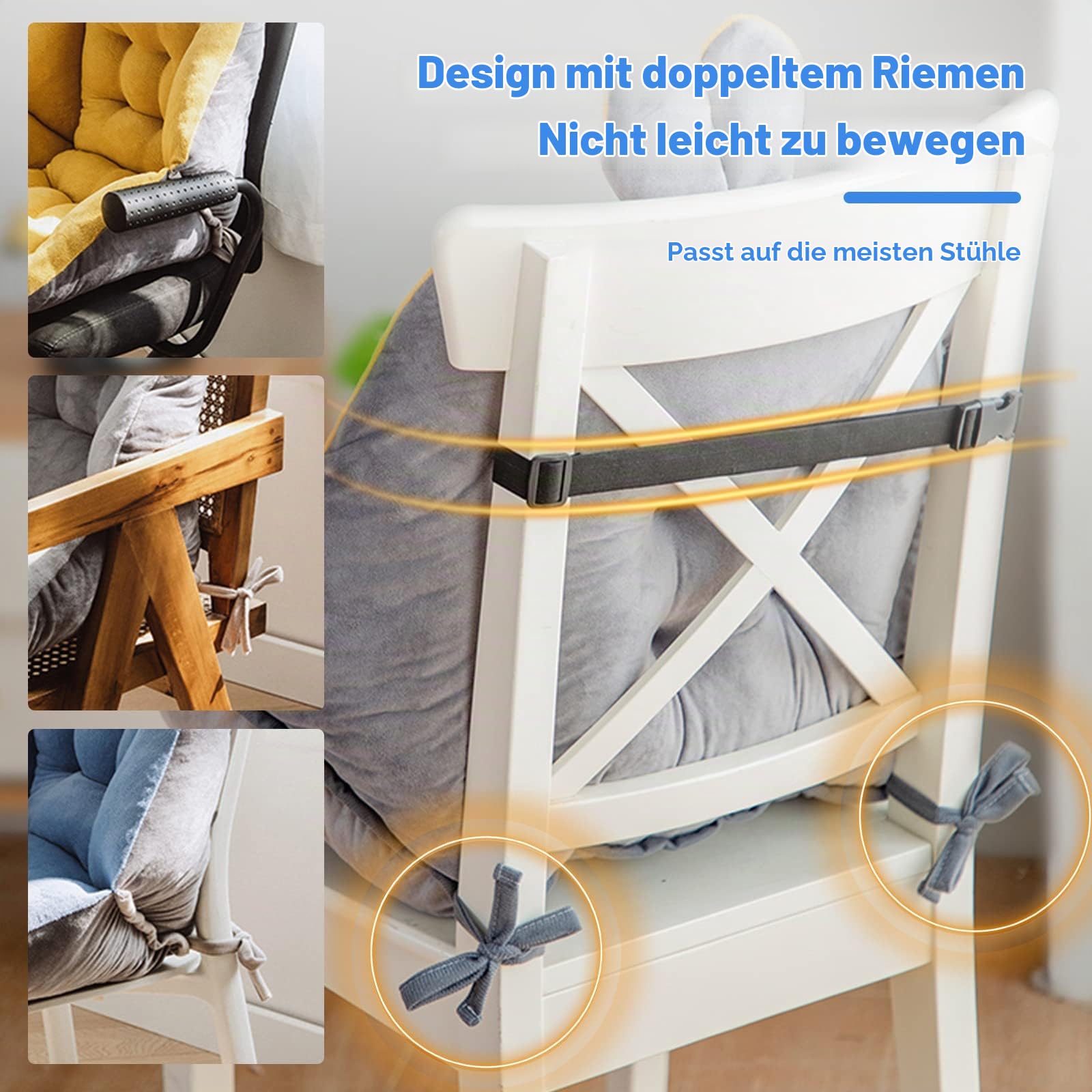 Orthopädisches Sitzkissen für Bürostuhl, Rückenkissen für Stuhl, Sitzkissen Auto, Rollstuhlkissen oder Sitzerhöhung für Erwachsene, Entlastend für Rücken, Hüfte, Steißbein (Beige, 45 x 45 cm)