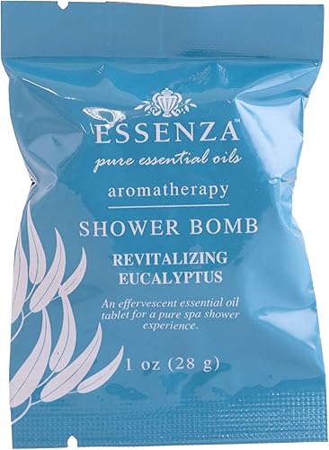 Miniatura 3 de Essenza Bombas de ducha de 14 piezas, eucalipto revitalizante y lavanda relajante para aromaterapia, bombas de ducha de lujo, altura 8.125 pulgadas