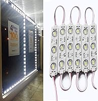 Vista 14 de LED Module, 100pcs 49.8 Ft 5730 SMD 150LM Per LED Module IP65 Waterproof Decorative Light for Advertising Signs with Tape Adhesive Backside