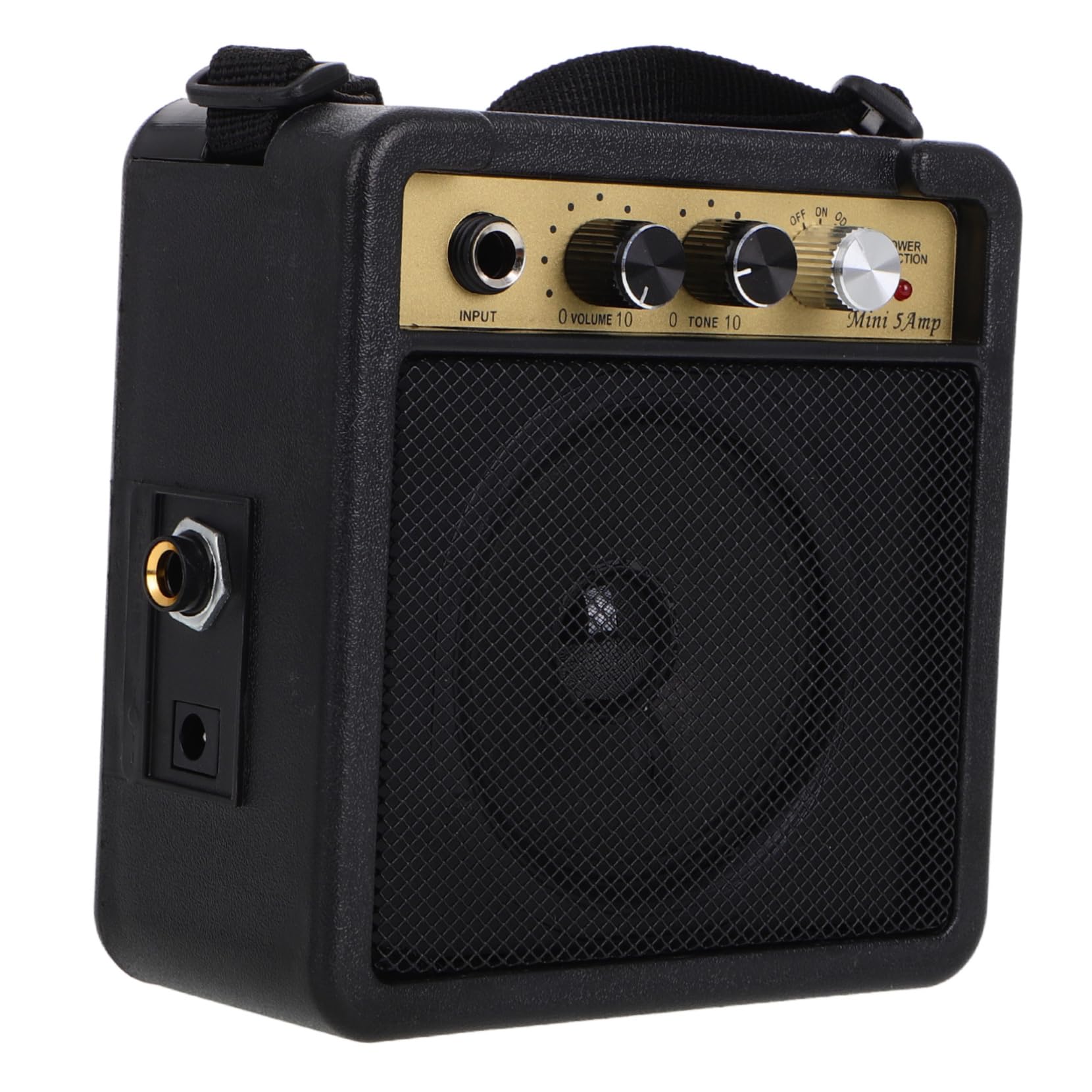 Angoily Mini Guitar Amplifier Small Bass Amp Portable Guitar Amp Built-in Effects