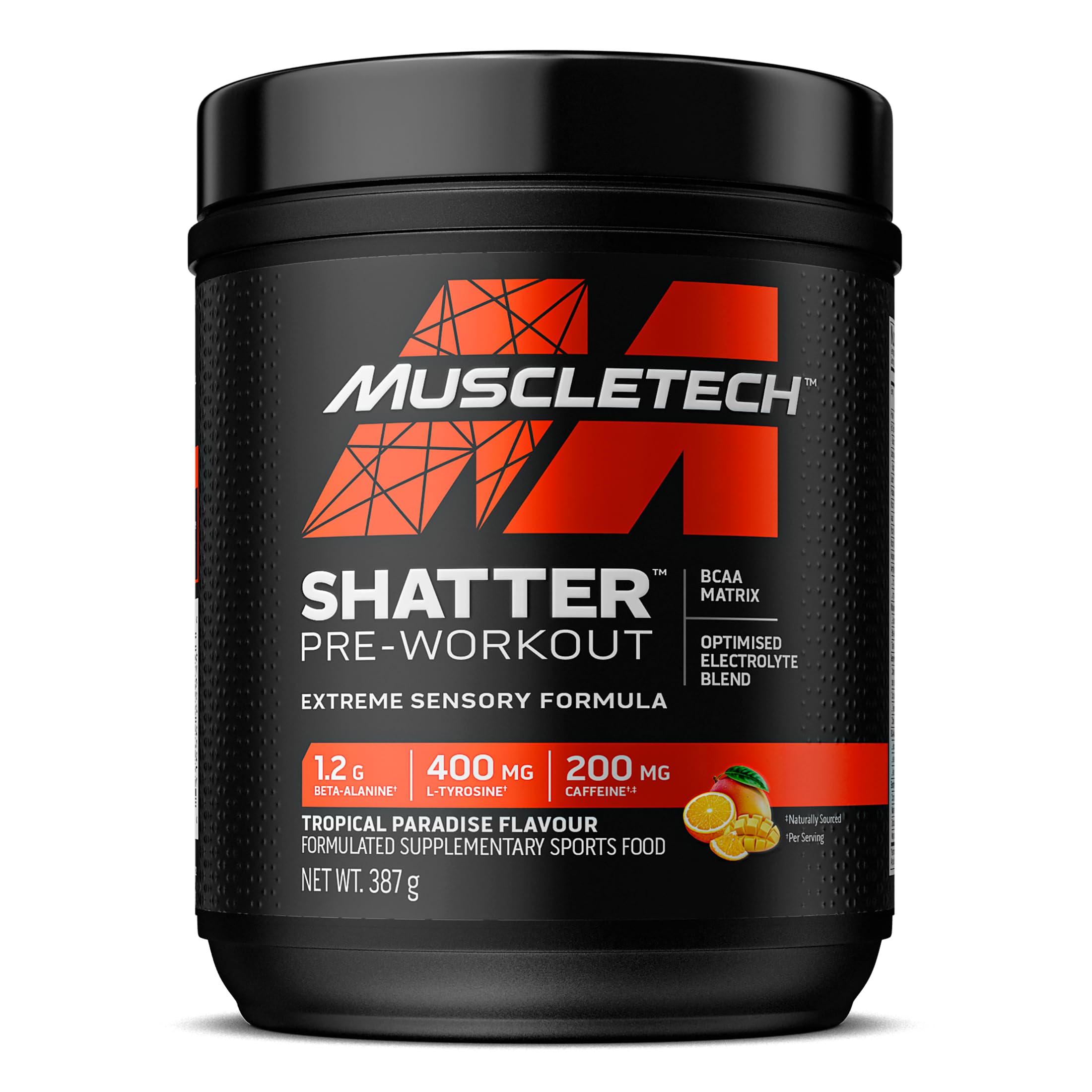MuscleTech Shatter 30 servings Tropical Paradise