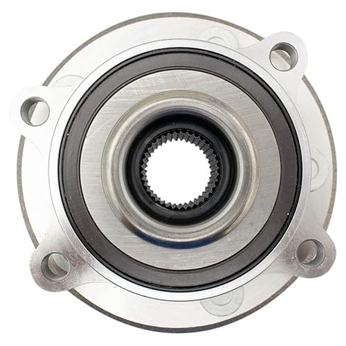 Miniatura 409 de TRQ Juego de 2 rodamientos de rueda delantera y conjunto de cubo compatible con Ford Mustang 2005-2007 2005-2014