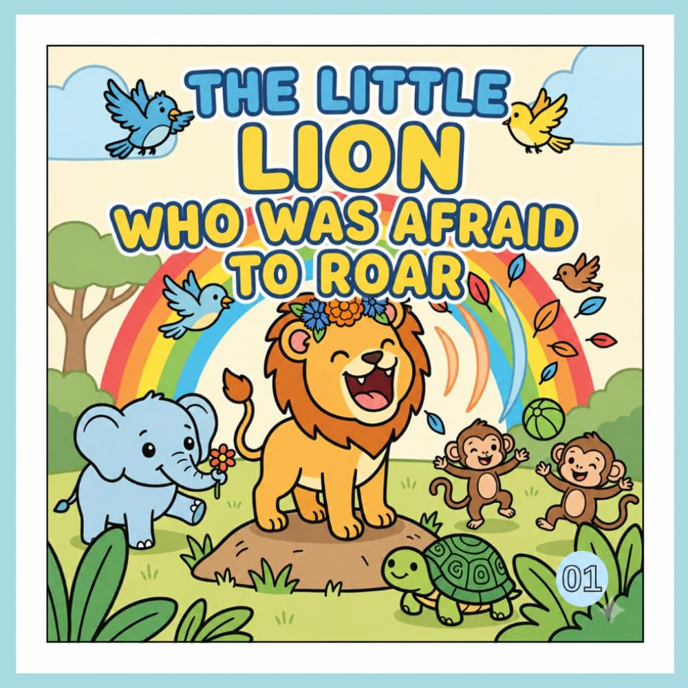 The Little Lion Who Was Afraid to Roar: Leo's quiet roar (Fun coloring story books)