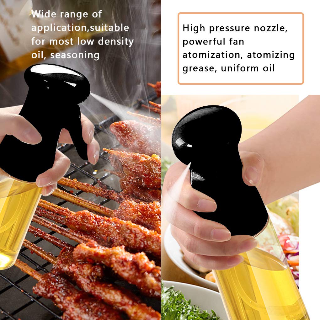 Oil Mister Spuitfles om te koken, 230ml Clear Lekvrije Food