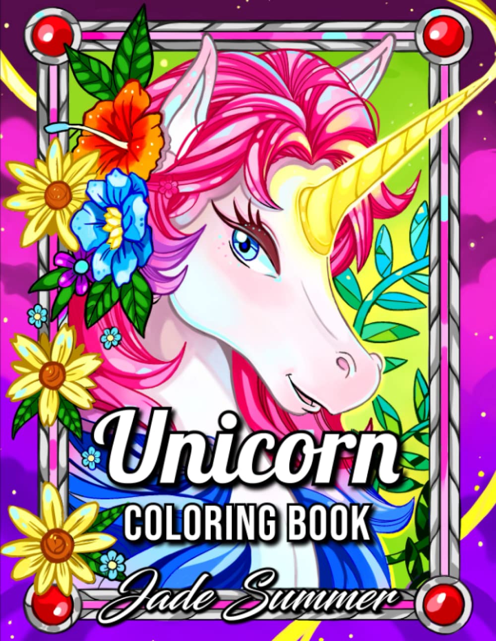 Amazon.com: Unicorn Coloring Book: For Adults with Magical Animals ...