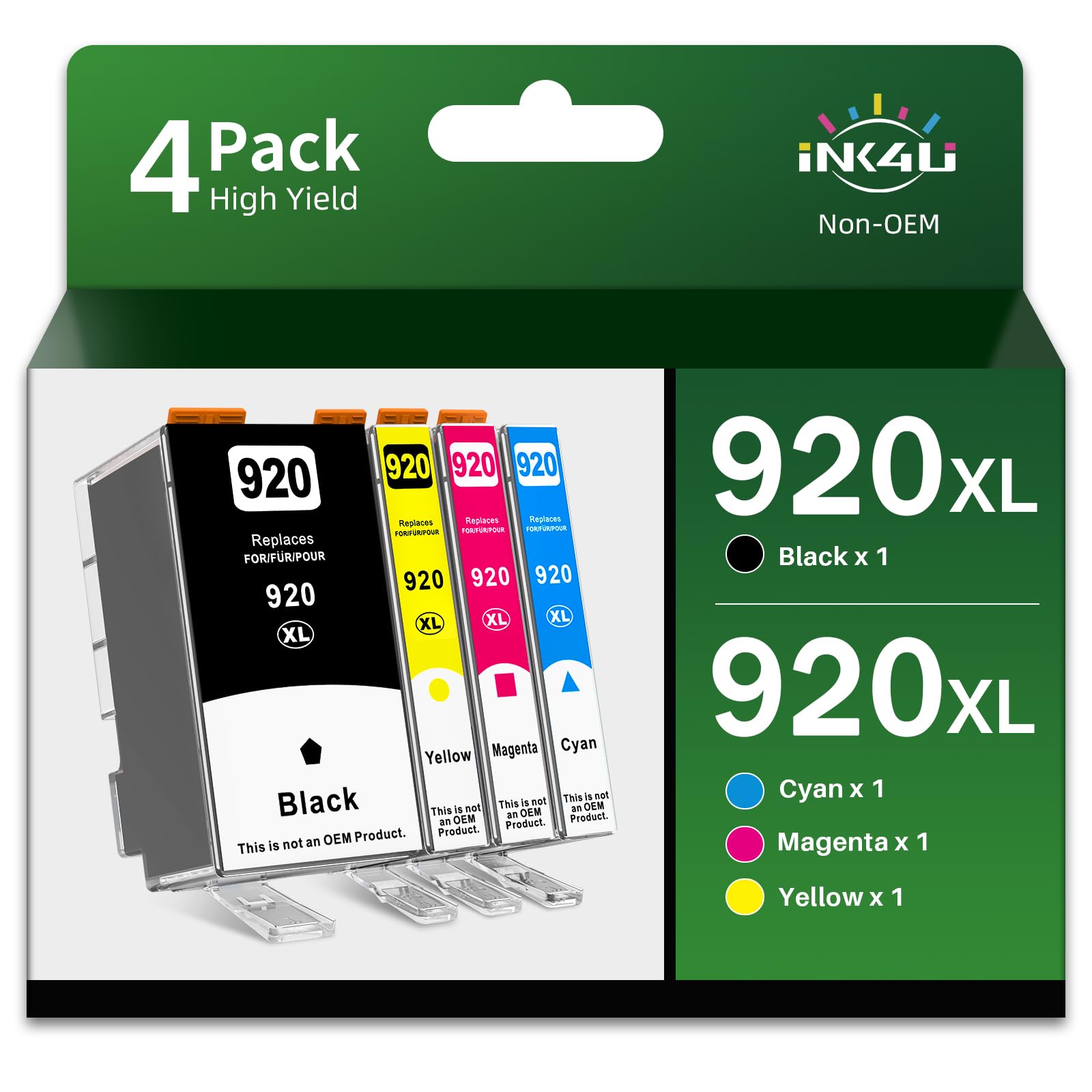 Cartucho De Tinta 920XL Magenta Original - (CD973AL) - Tienda México