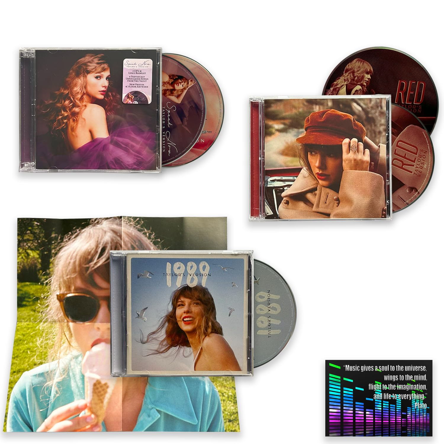 Taylor Swift サインCD Taylor Swift - The Life Of a Showgirl: CD + HAND SIGNED PHOTO 1