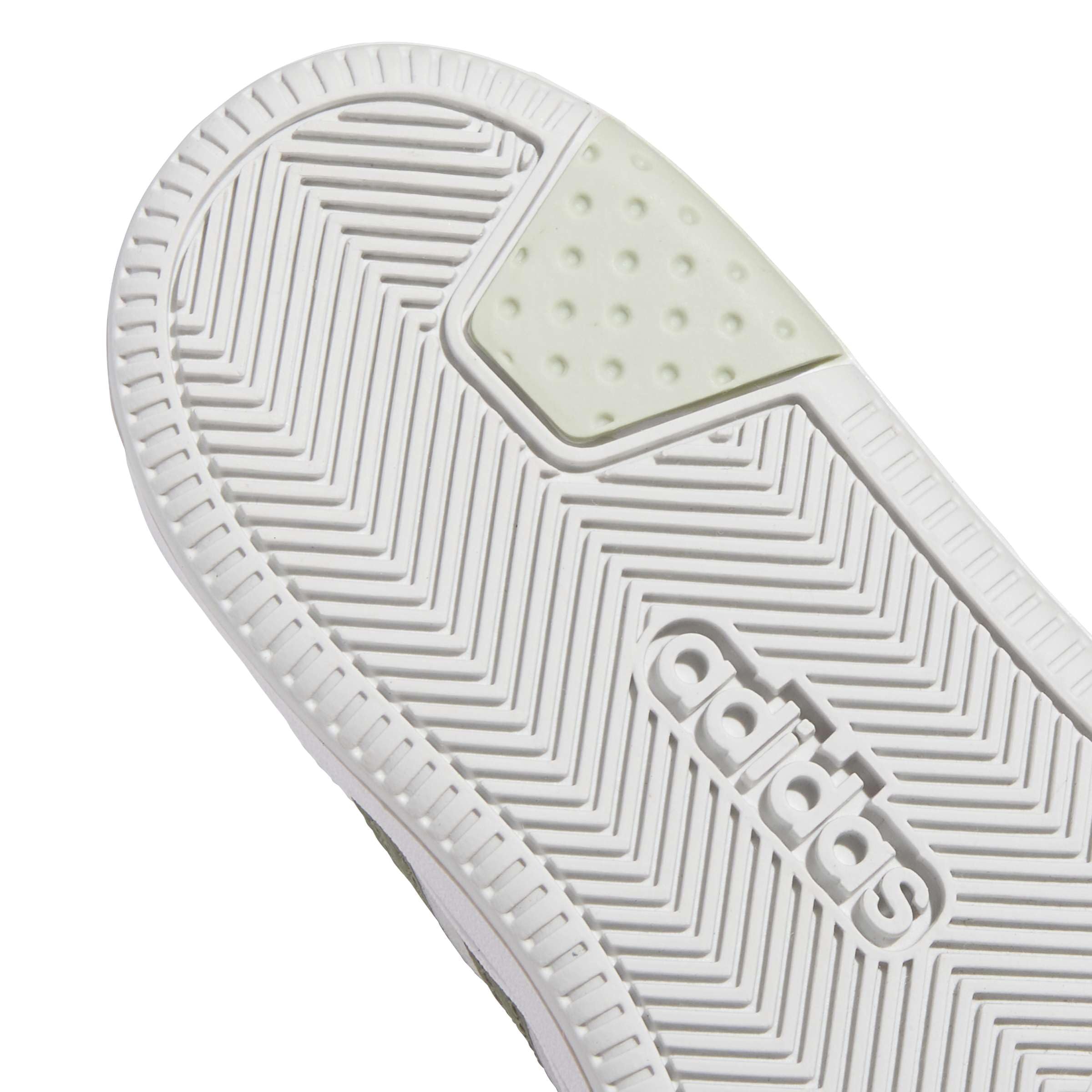 adidas Uniseks - dzieci Hoops Classic Shoes, ftwr white/olive strata/halo green, 30 EU